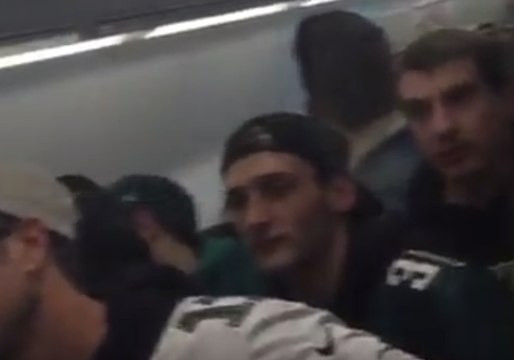 Eagles Fans Trapped on Philly-Bound Train After Historic Super Bowl Victory