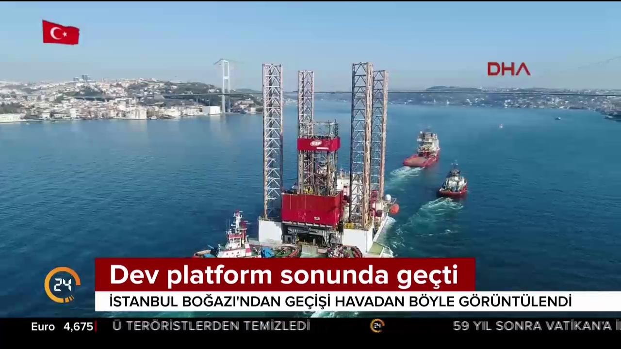 Dev platform sonunda geçti