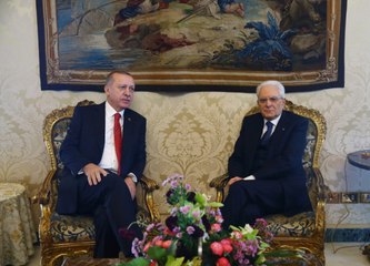 Erdoğan İtalyan Mevkidaşıyla Görüştü