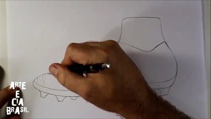 COMO DESENHAR A CHUTEIRA DO DYBALA - PASSO A PASSO