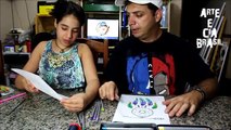 Colorindo Desenhos do Canal com Victória #2 #ArteECiaBrasil