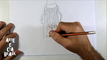 COMO DESENHAR GAROTA TUMBLR SKATISTA - PASSO A PASSO