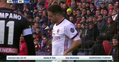 O Golaço de Suso do meio da rua frente ao Udinese