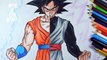 Goku vs Black Goku - Speed Drawing