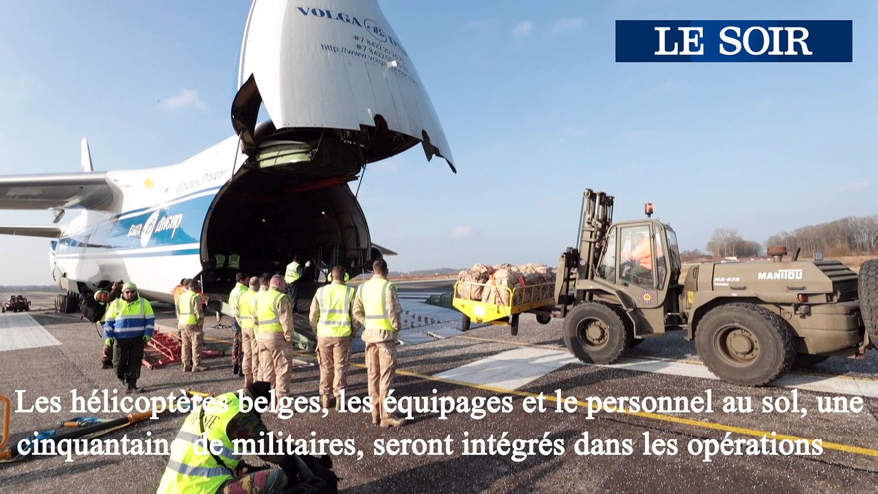 Départ des hélicoptères NH90 vers le Mali