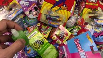 A lot of Candy New Juicy Drop Hot Wheels Surprise Eggs Mickey Mouse Looney Tunes & More