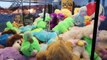 ★We Cleaned Out The Claw Machine!!! So Many Prizes!!! Arcade Crane Game Wins!!