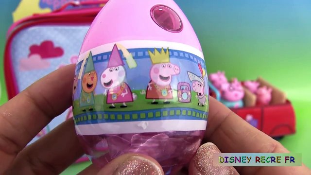 Peppa Pig Oeufs Surprise Clay Buddies Sac Repas Pâte à modeler