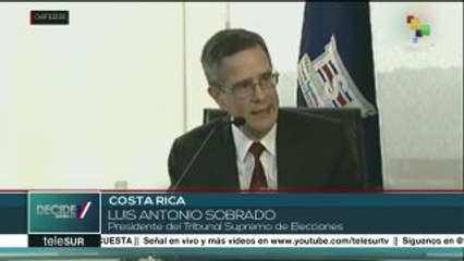 Costa Rica: emitirá TSE a las 20:30 horas resultados de elección