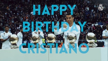 Parabéns, CR7! Real homenageia craque português com belo vídeo