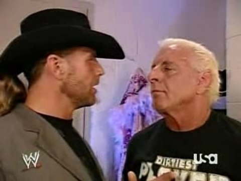 Raw 26 11 07 Shawn Michaels & Ric Flair Backstage