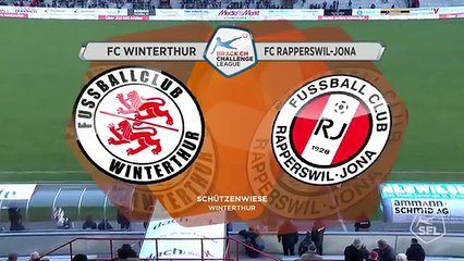 Winterthur 1:1 Rapperswil-Jona (Swiss Challenge League  4 February 2018)