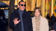 ARod and JLo Celebrate Anniversary at the Super Bowl