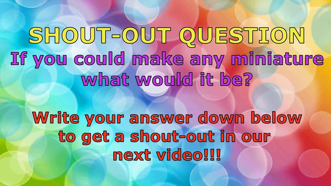 10 Miniature Beauty Supplies - Hair, Nails & Make-Up Products - 10 Easy DIY Doll Crafts