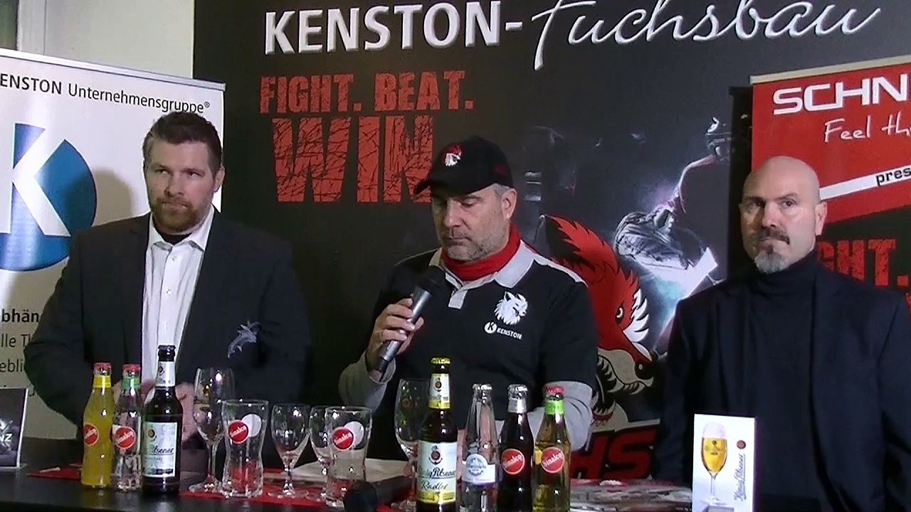 Pressekonferenz Füchse Duisburg - Tilburg