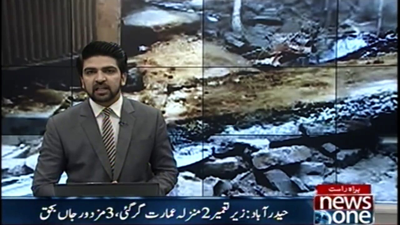Hyderabad 2-storey building under construction collapsed, killed 3 workers