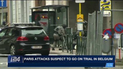 i24NEWS DESK |  Paris attacks suspect silent as trial opens | Monday, February 5th 2018