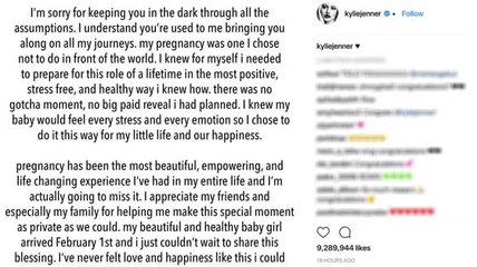 Kylie Jenner Welcomes Baby Girl