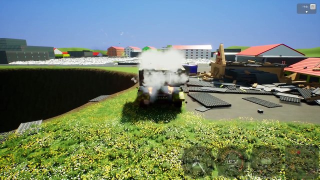 MOST POWERFUL LEGO ROCKET LAUNCHER TAKES DOWN GIANT PLANE - Brick Rigs Workshop Creations Gameplay