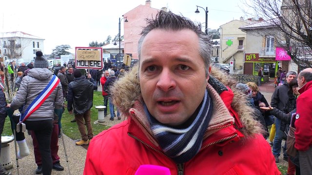 DECHETS - RASSEMBLEMENT CONTRE LE PROJET DE SUEZ