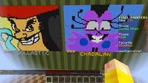 Pixel Painters Disney Villains with Gamer Chad - Minecraft Hypixel Server Minigame