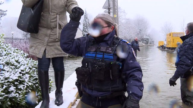 Bry-sur-Marne: la décrue se fait attendre