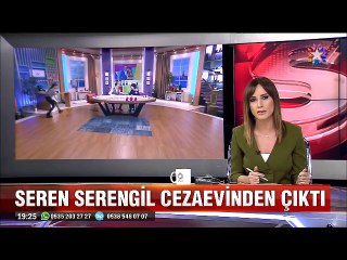 Seren Serengil 3 günlük cezaevi macerasını bitirdi şov yapıyor diyenlere seslendi