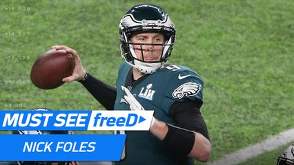 freeD: Go inside Foles' helmet on deep TD to Clement | Super Bowl LII