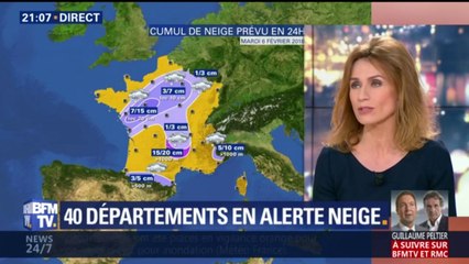 40 départements en alerte neige, à quoi faut-il s'attendre