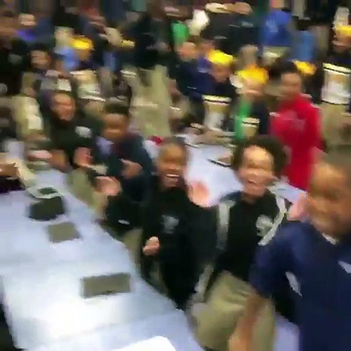 Quand ces enfants apprennent qu'ils vont aller voir Black Panther au cinéma