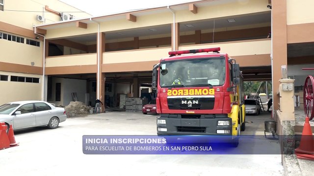 Iniciaron inscripciones para escuelita de bomberos en San Pedro Sula