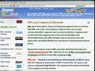NHL.com Coupons - How to use NHL.com coupons