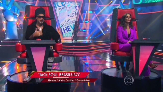Bell Lins canta ‘Jack soul brasileiro’ no The Voice Kids - Audições|1ª Temporada