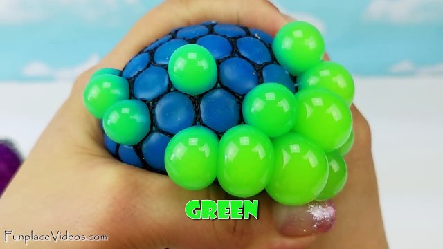 Kids Learn Teach Colors Toddler Babies Children Squish Splat Ball Squishy Slime & Stress Balls Toys