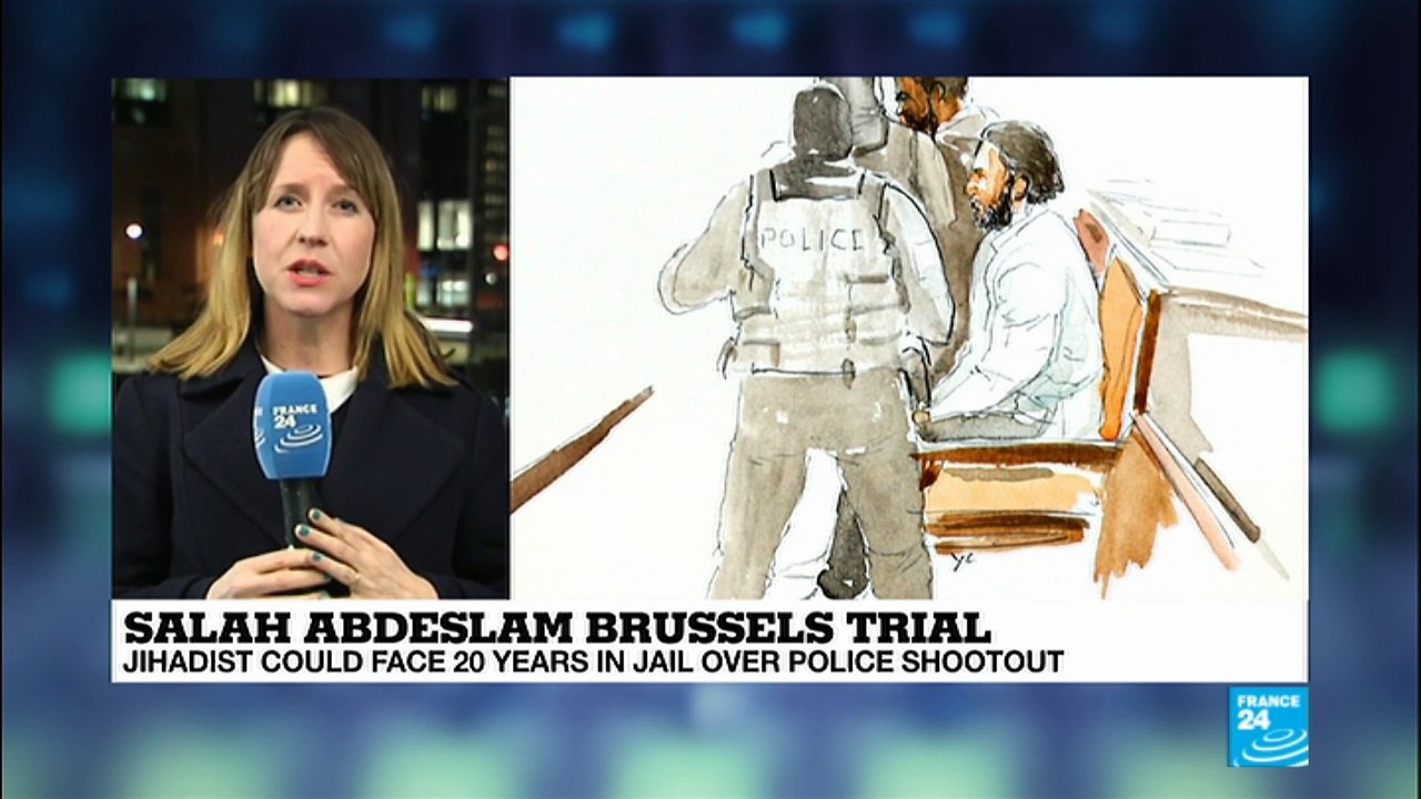 Salah Abdeslam Trial: F24''s Maebh McMahon reports from Brussels