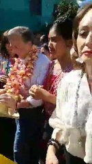 En Oaxaca repudian a MEADE mientras damnificados siguen en las calles