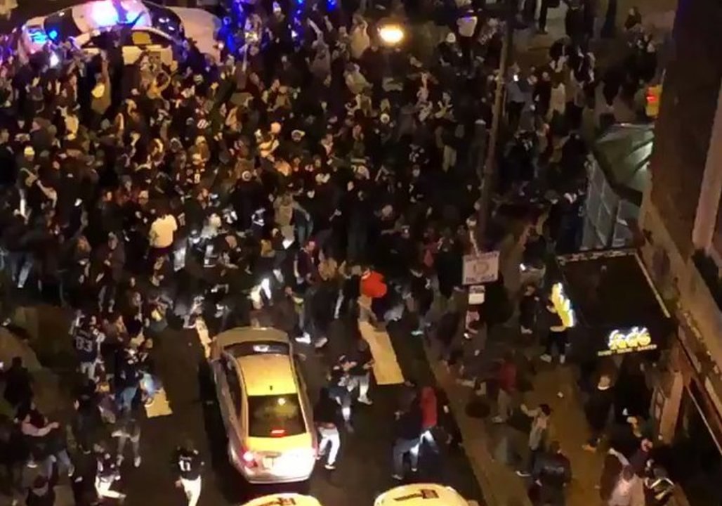 Eagles Fans Roar in Streets of Philadelphia