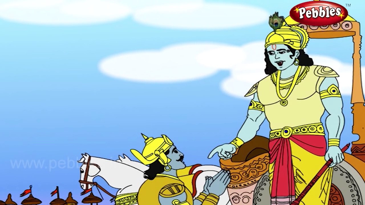 మహాభారతం-పర్వం- 14 -కురుక్షేత్రం -Mahabharatham in Telugu by Pebbles