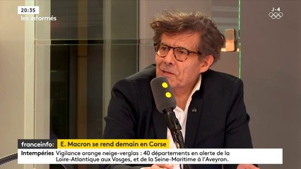 Sur la question corse, Il y a un gros challenge sur le président Macron" estime l’historien Antoine Franzini
