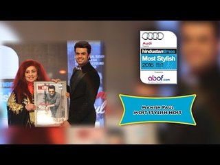 Download Video: Manish Paul MOST STYLISH HOST Award - HT MOST STYLISH 2016 DELHI