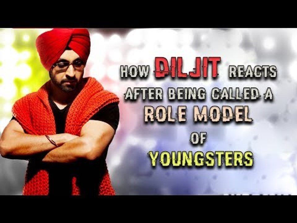 How Diljit Reacts After being called a Role Model of Youngsters