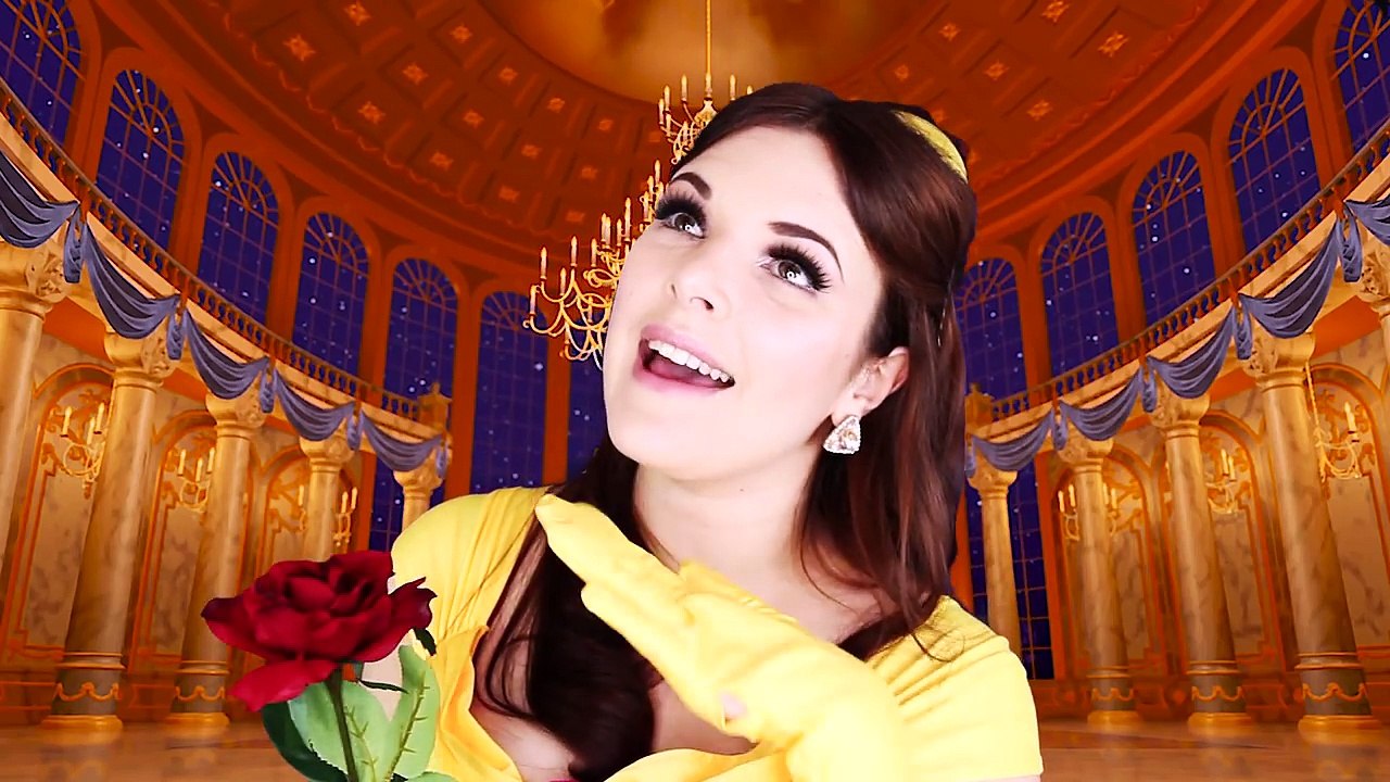PRINCESS BELLE (Beauty and The Beast) Disney Makeup Tutorial | Cherry Wallis