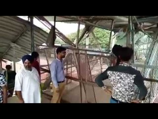 Passenger putting lives at risk