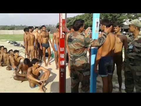 sprinting for Army Recruiting candidates from Gonda In Kanpur