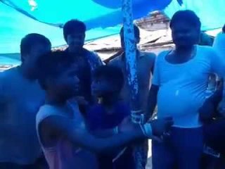 Dalit children beaten