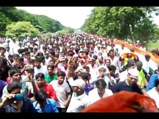 Seventy one hundreds metres Tiranga