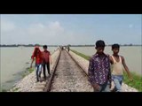 water reached on railway track ballia chapra rail route traffic operation stalled