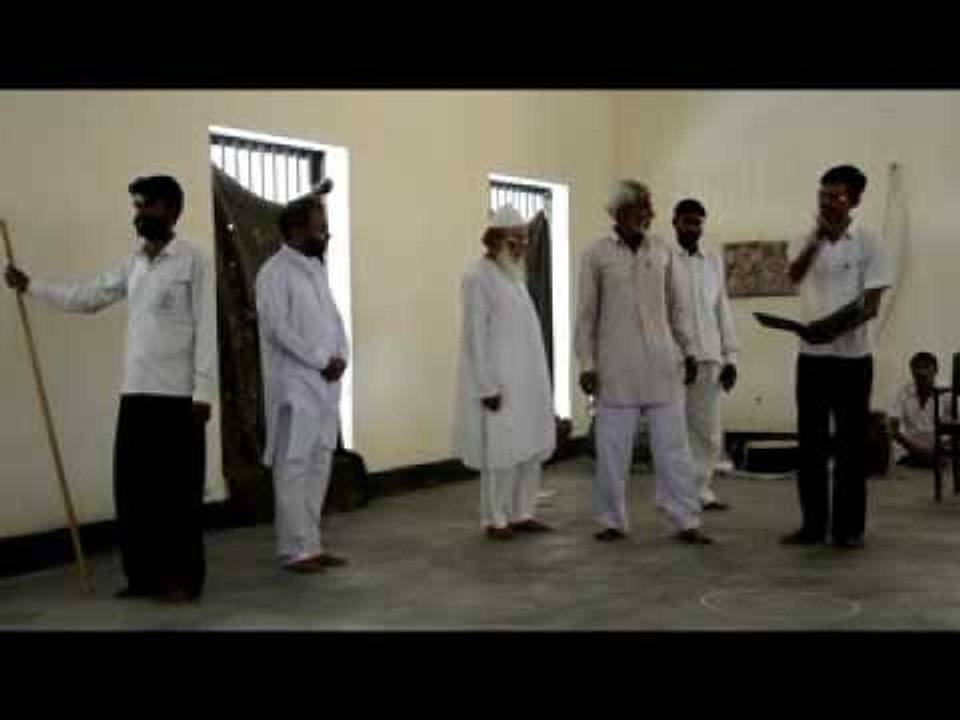 Theater Trainning to prisioners