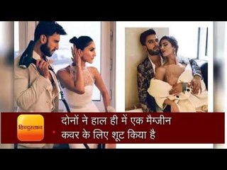 befikre couple ranveer singh and vaani kapoor hot look on magzine cover