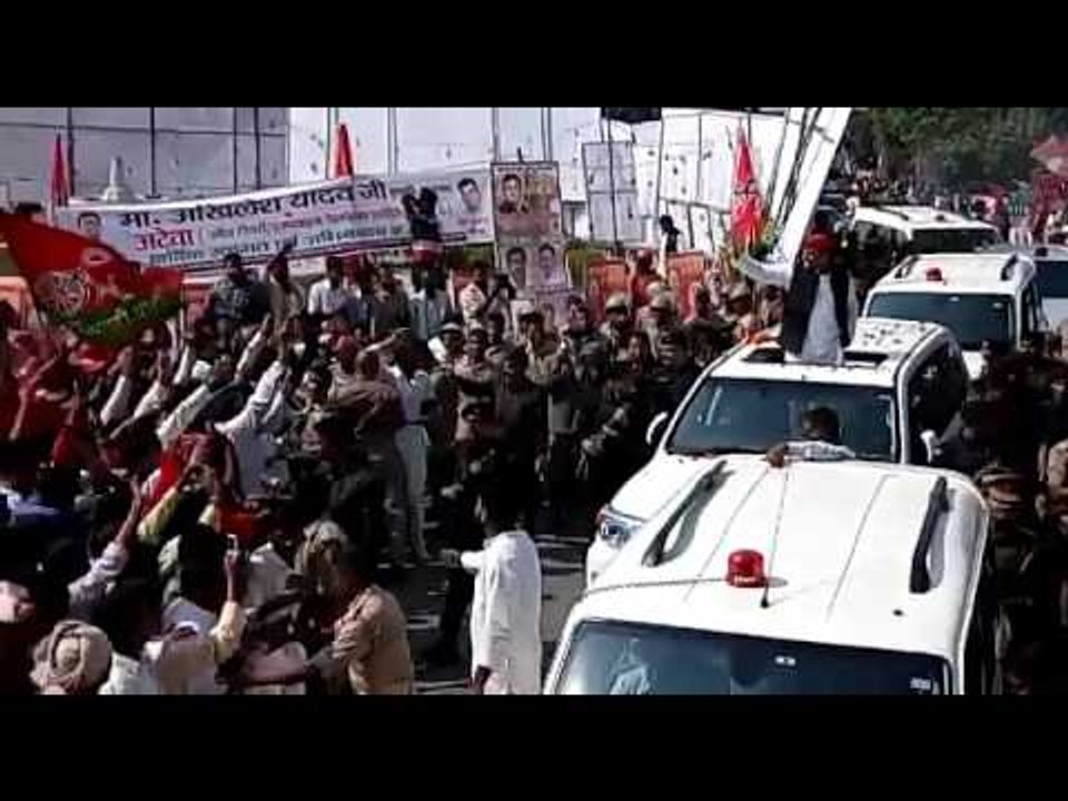 Vikas Rath Yatra of Akhilesh Yadav in Uttar Pradesh Started
